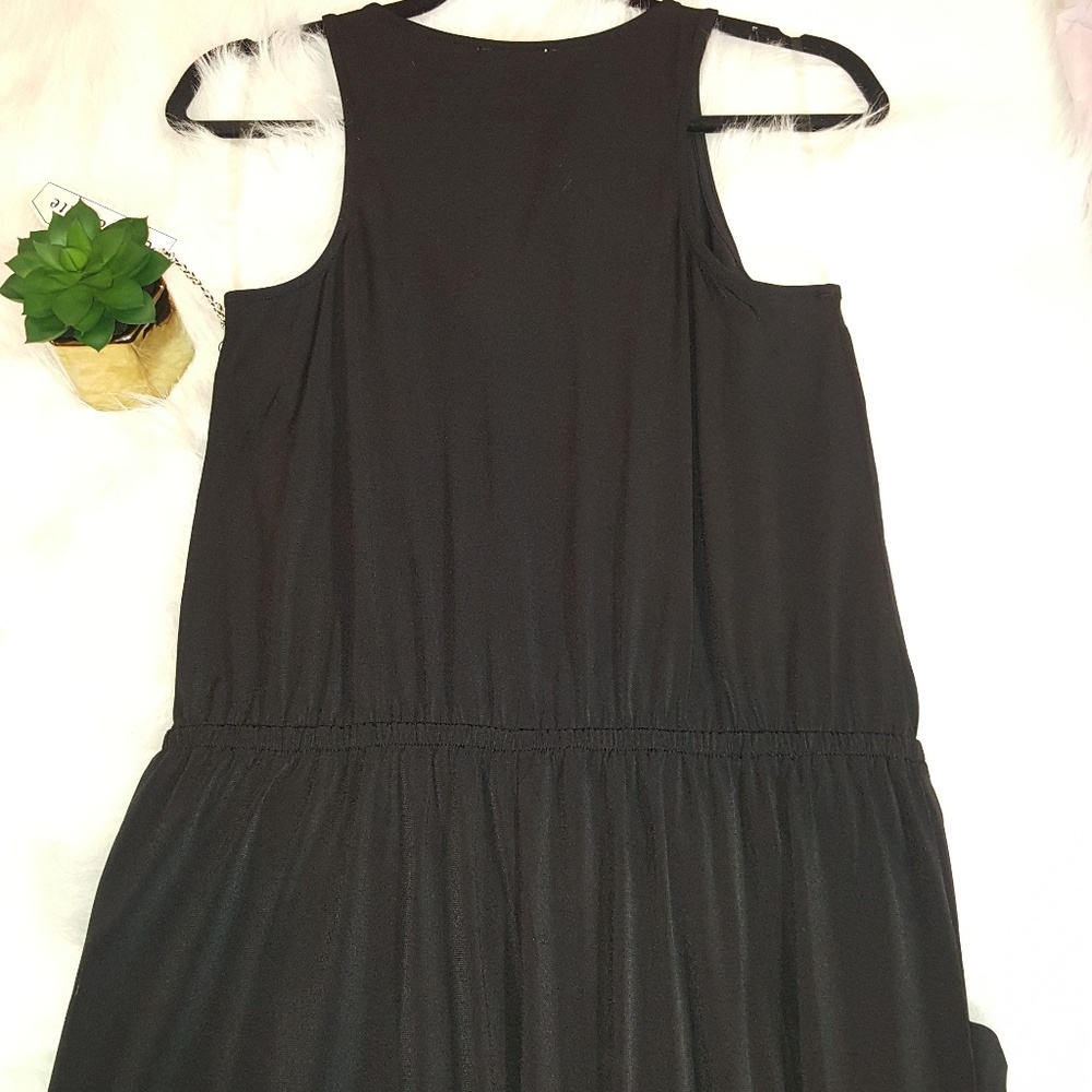 Last 2!  Black Front Zipper Jumpsuit - Picture 3 of 3